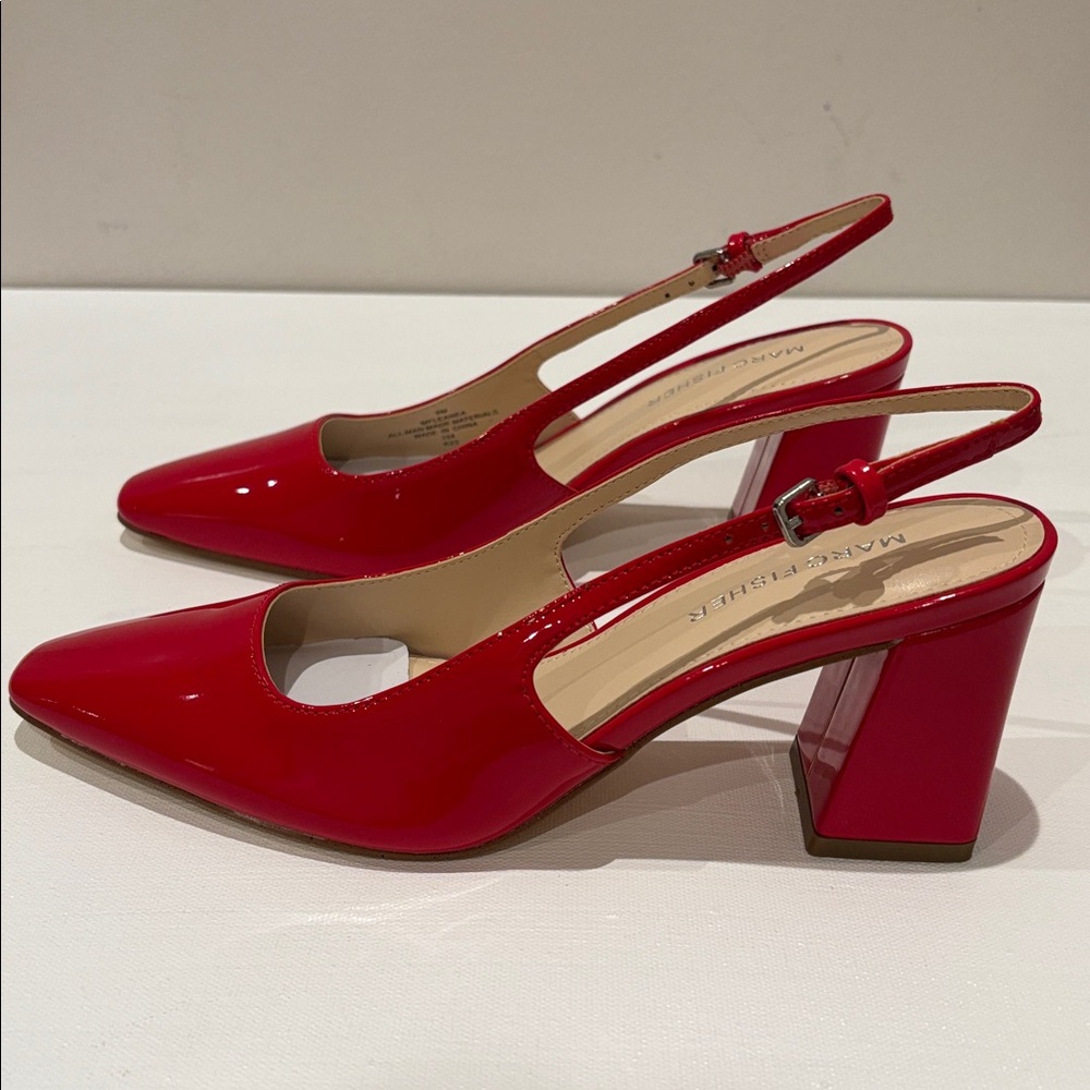 NEW Marc Fisher Lethe Slingback Pump $99